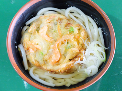 かき揚げうどん